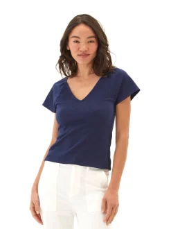 Teresa Smocked Jersey Top