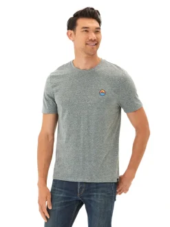 Triblend Embroidered Tee