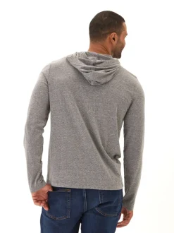 Triblend Embroidery Hoodie Tee