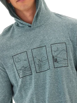 Triblend Jersey Graphic T-Shirt Hoodie