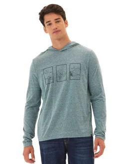 Triblend Jersey Graphic T-Shirt Hoodie