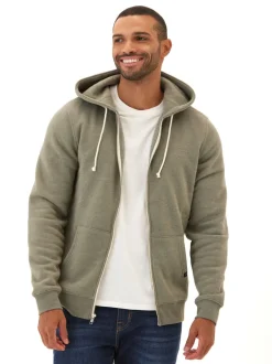 Triblend Zip Fleece Hoodie