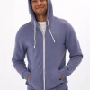 Triblend Zip Fleece Hoodie