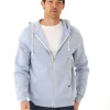 Triblend Zip Fleece Hoodie