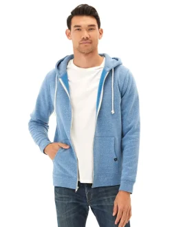 Triblend Zip Fleece Hoodie