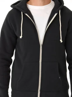 Triblend Zip Fleece Hoodie