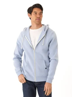 Triblend Zip Fleece Hoodie
