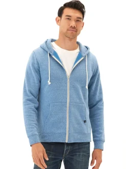 Triblend Zip Fleece Hoodie