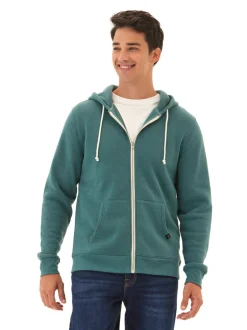Triblend Zip Fleece Hoodie