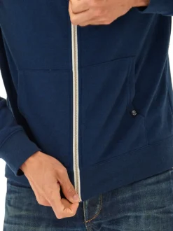 Triblend Zip Fleece Hoodie