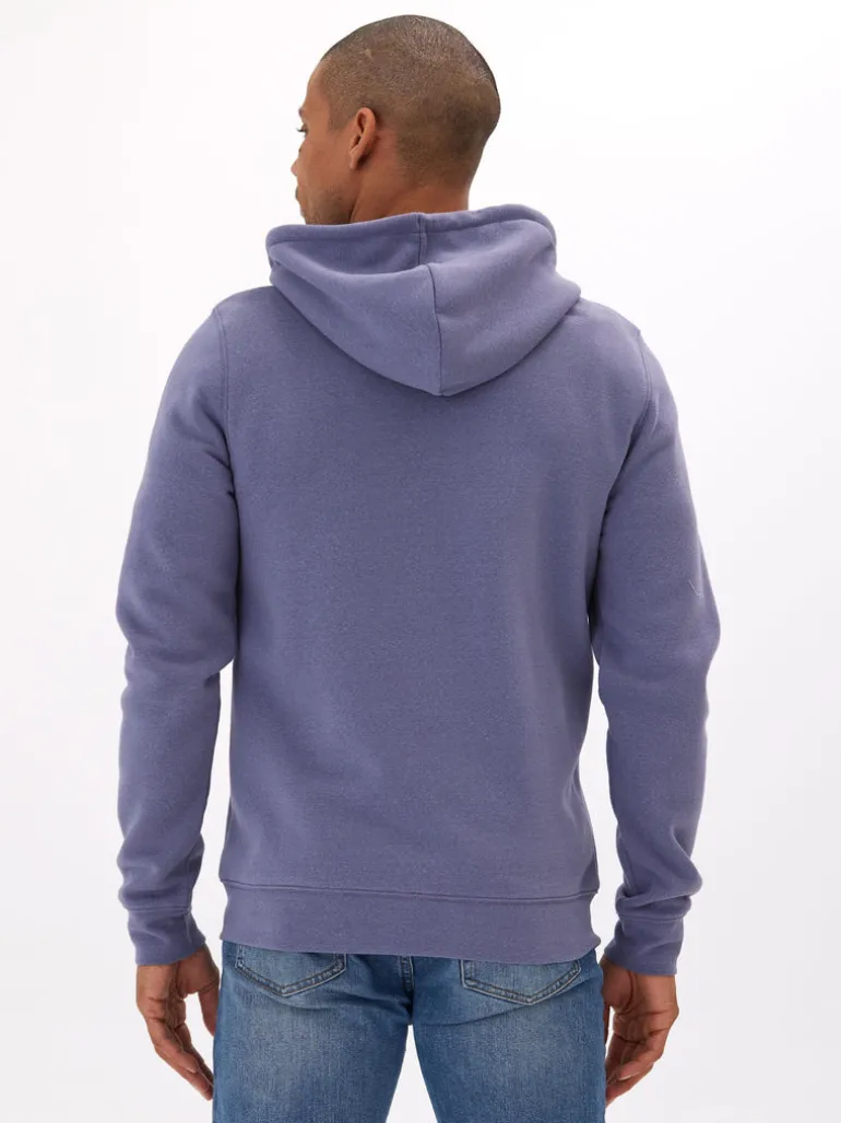Triblend Zip Fleece Hoodie