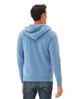 Triblend Zip Fleece Hoodie