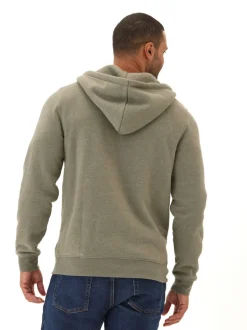 Triblend Zip Fleece Hoodie