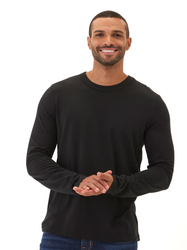 Tucker Triblend Long Sleeve Crew