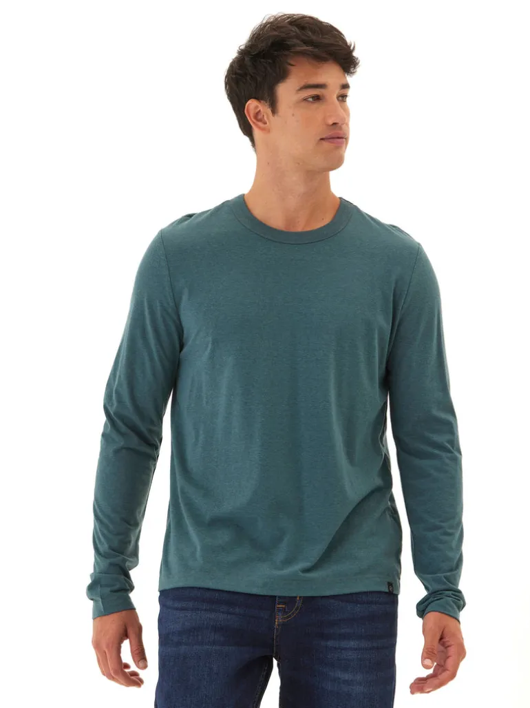Tucker Triblend Long Sleeve Crew