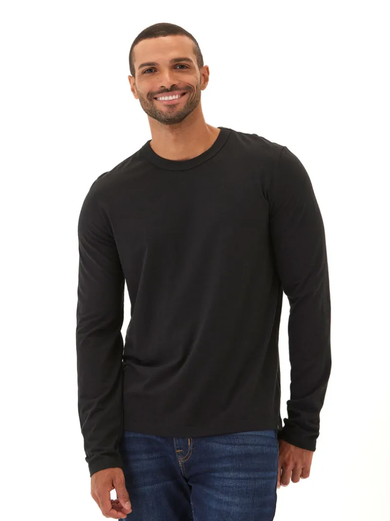 Tucker Triblend Long Sleeve Crew