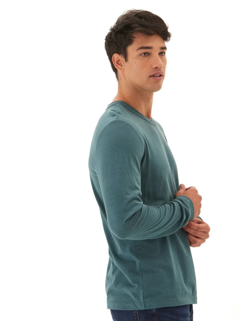 Tucker Triblend Long Sleeve Crew