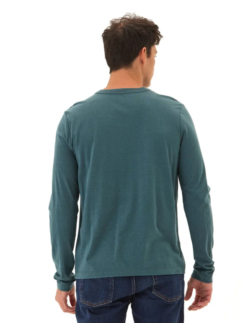 Tucker Triblend Long Sleeve Crew