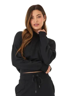 Wenda Feather Fleece Pullover Hoodie