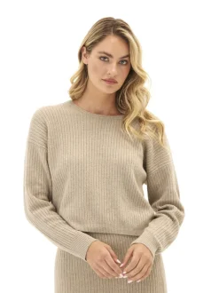 Yvonne Cozy Rib Pullover Sweater