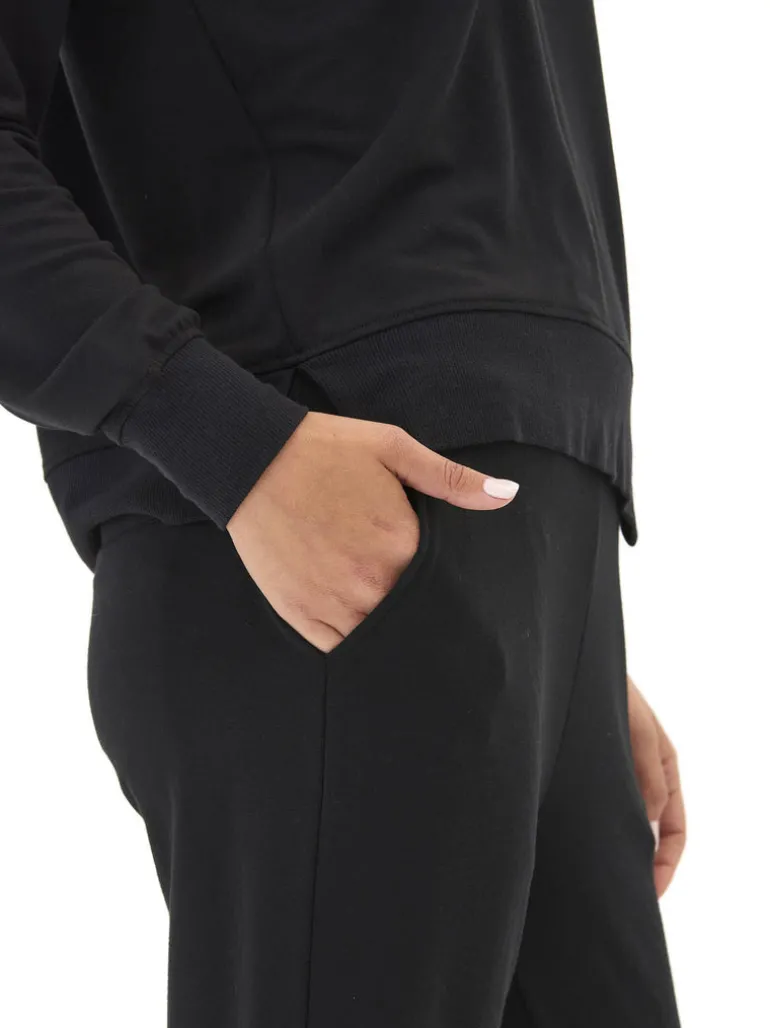 Zarina Modal Terry Tulip-Hem Jogger